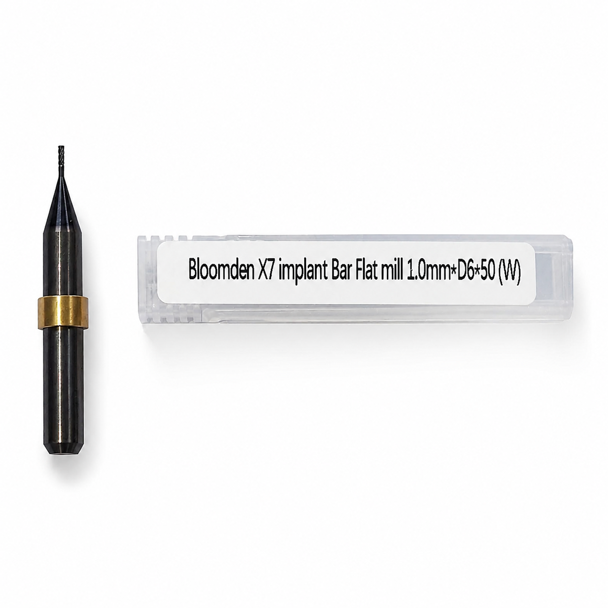 Bloomden X7 implant Bar Flat mill 1.0mm*D6*50 (W)