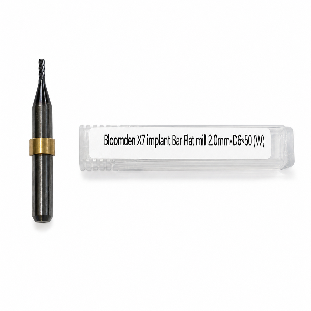 Bloomden X7 implant Bar Flat mill 2.0 mm*D6*50 (W)
